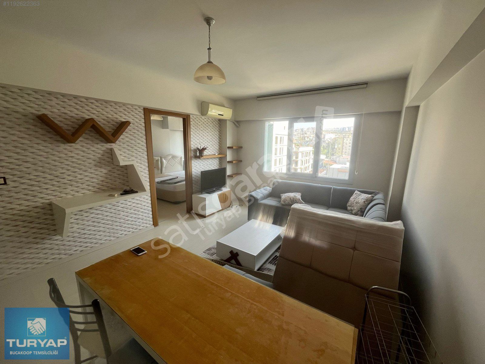 TURYAP'TAN BELLA HOME'DA 1+1--50m² FULL EŞYALI KİRALIK DAİRE