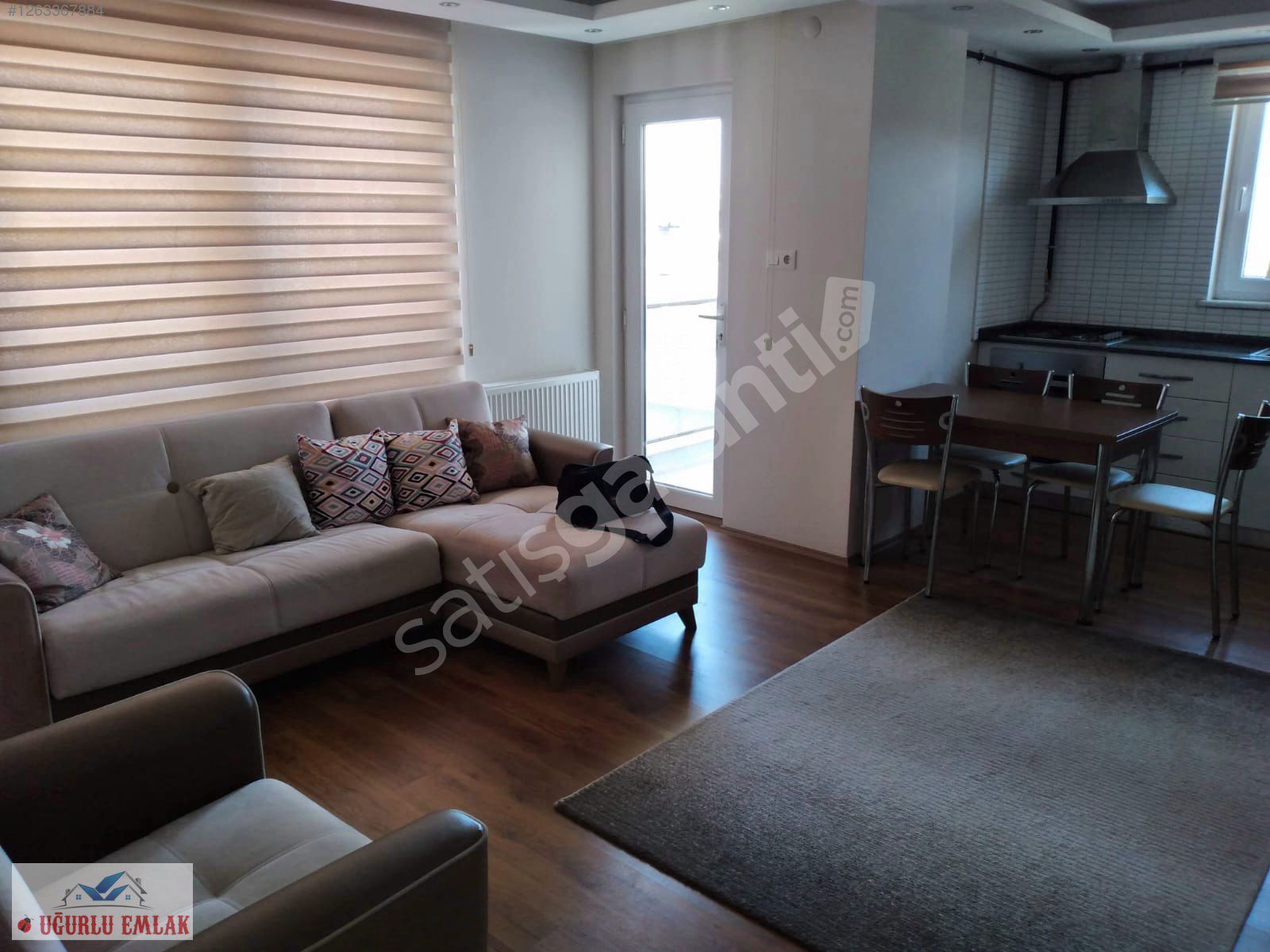 Assuva park yanında, Eşyalı kiralık daire.