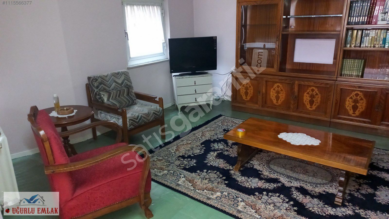 Avlu Avm ye yakın 2+1, 90 m2, Eşyalı arakat, asansörsüz.