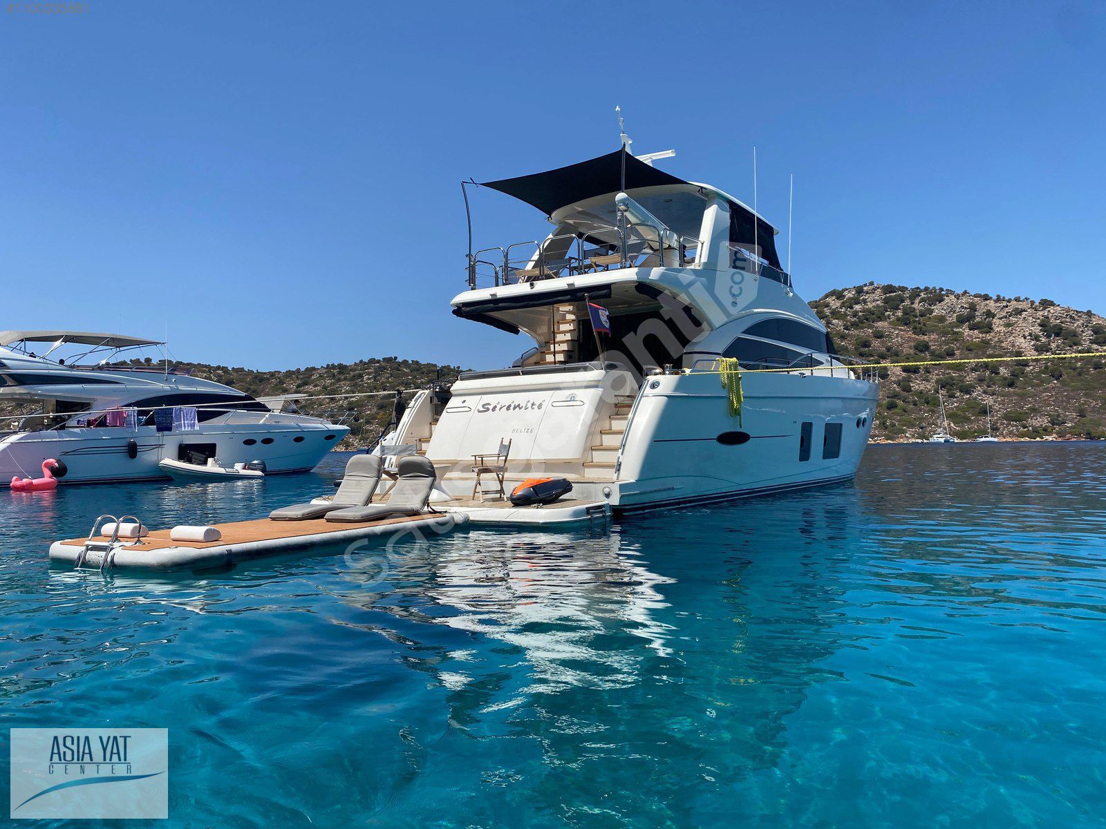 2015 PRINCESS 72 HT VERSION ASIA YAT'tan ( FIRSAT TURKIYE'de)