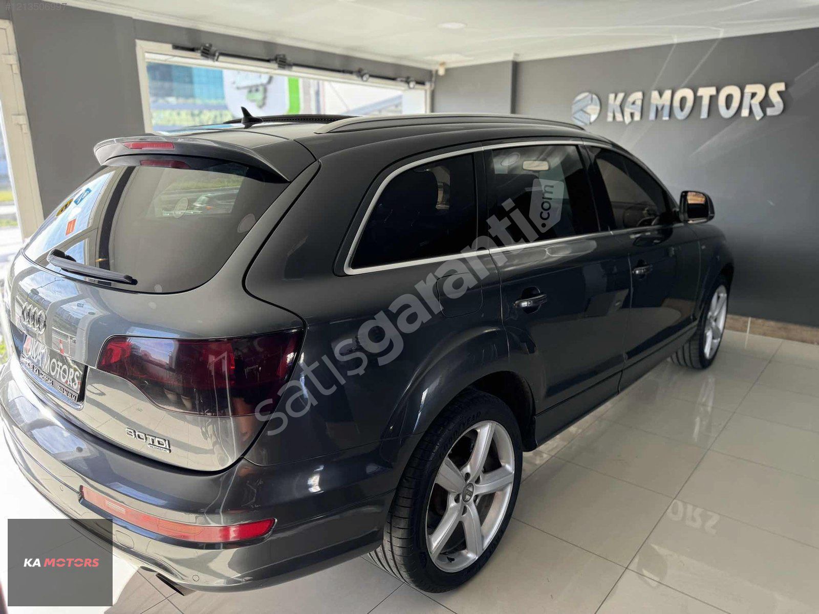 KA MOTORS'TAN 2008 MODEL AUDİ Q7 QUATTRO S LİNE