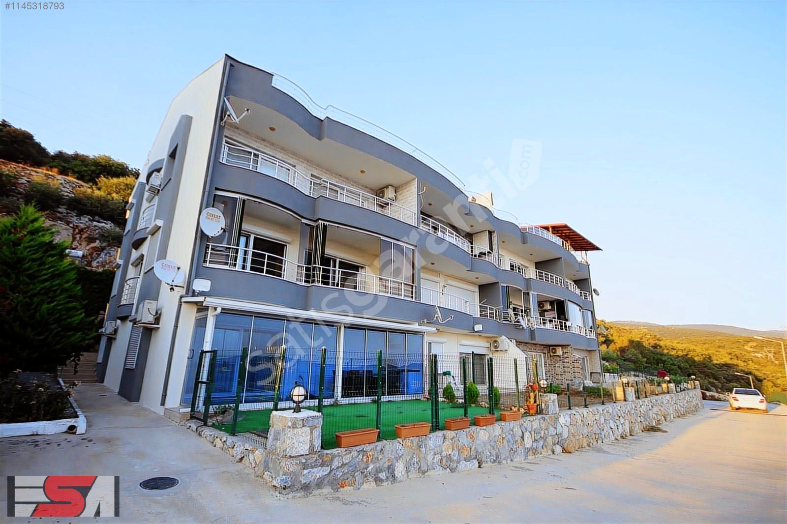 DİDİM AKBÜKTE SATILIK DENİZ VE HAVUZ MANZARALI 3+1 EŞYALI DUBLEX