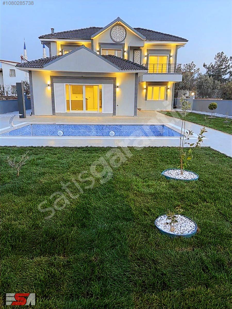 ESA EMLAKTAN SATILIK TAM MÜSTAKİL HAVUZLU VİLLA HUZUR ARAYANLARA