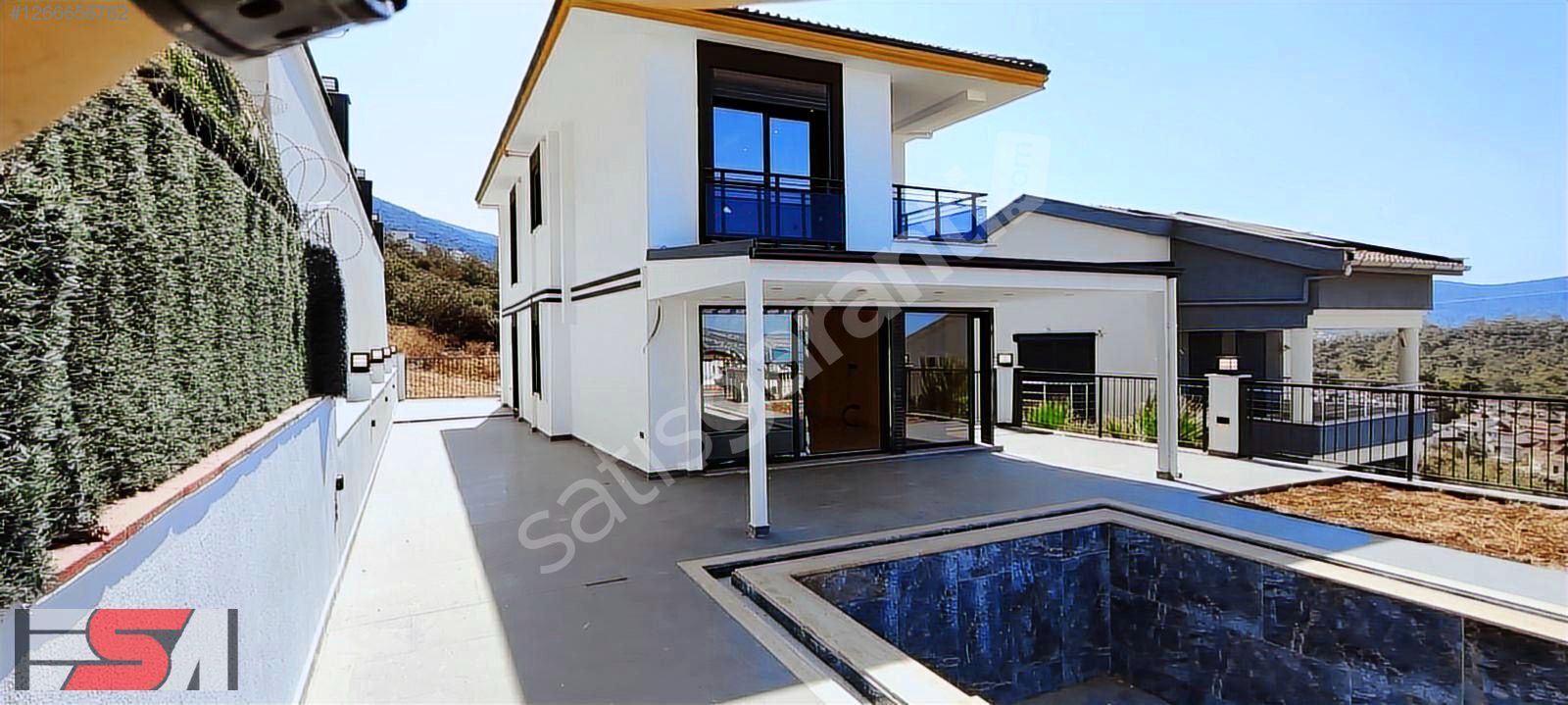 DİDİM AKBÜKTE SATILIK HAYALİNİZDEKİ TAM MÜSTAKİL HAVUZLU VİLLA