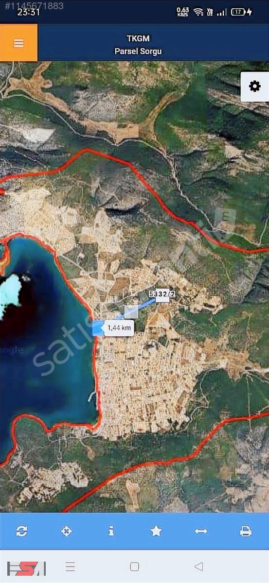 FİYAT DÜŞTÜ ACELE EDİN AKBÜKTE SATILIK DENİZ MANZARALI ARSA...