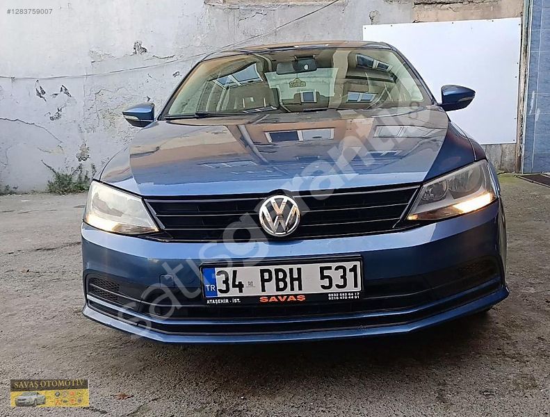 2015 JETTA DİZEL MANUEL YENİ LOGO DEİŞENSİZ 1.6 BAKIMLI