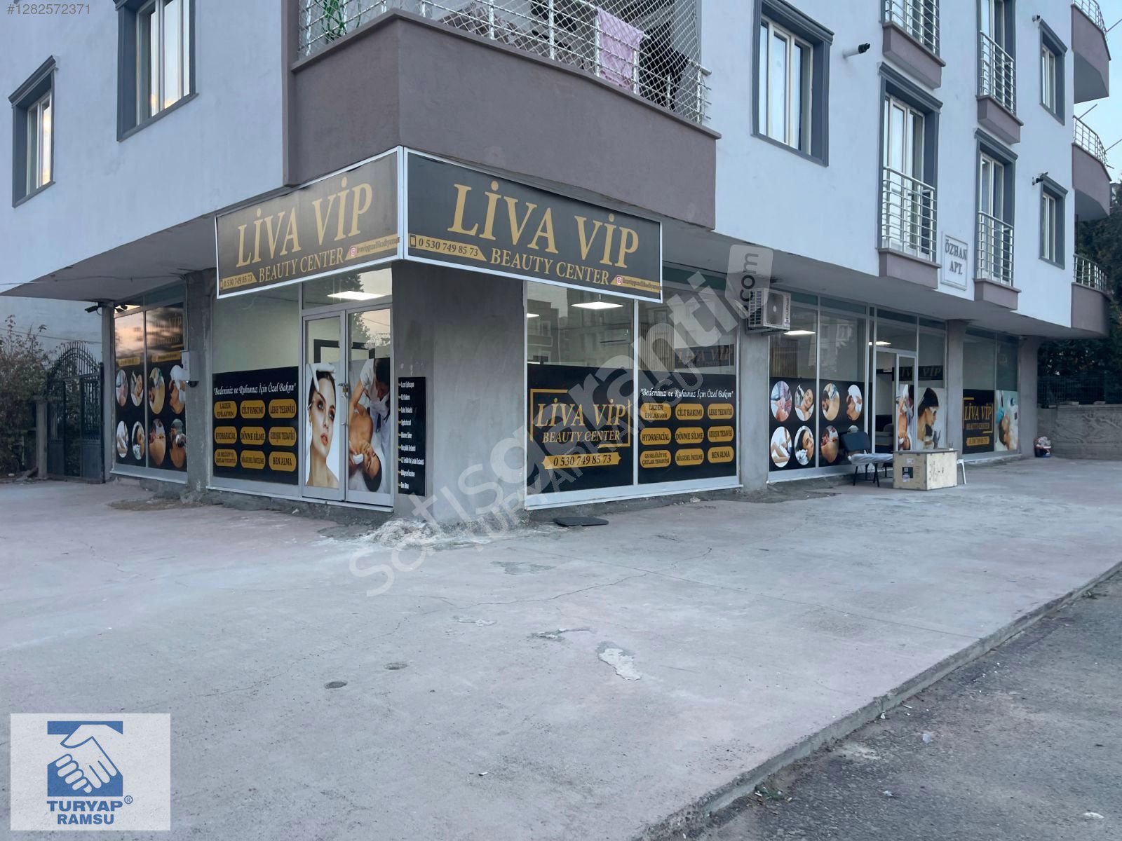 RAMSUDAN DEVREN SATILIK HAZIR TEZGAH GÜZELLİK MERKEZİ