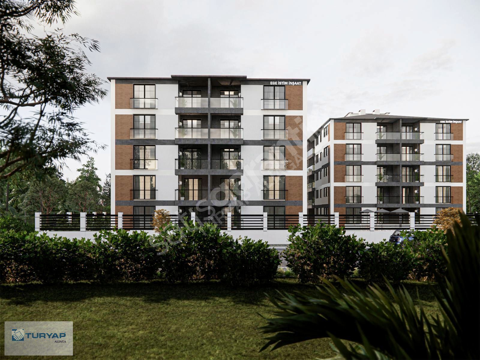 TURYAP'TAN ALİAĞA'DA SATILIK 3+1 LÜKS DAİRE