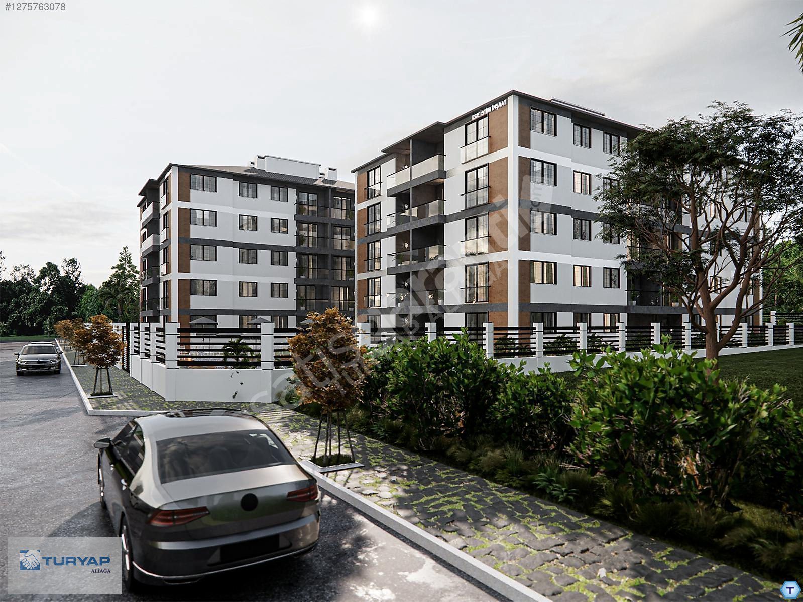 ALİAĞADA PROJEDEN SATILIK HAVUZLU SİTEDE LÜKS 3+1 DAİRE