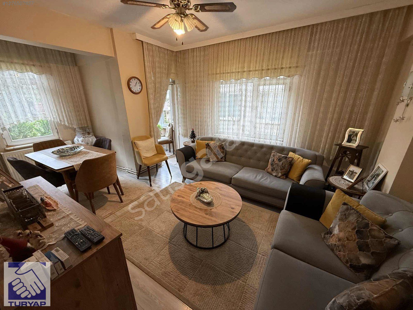 TURYAP ALTINTEPE'DEN ÇINAR'DA 1.KAT ÖN CEPHE BALKONLU 2+1