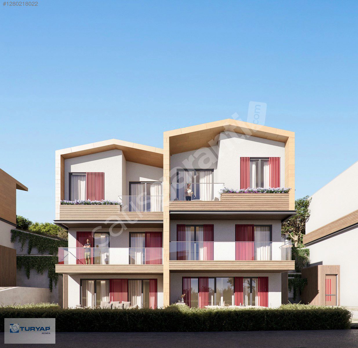 ELEMENT EGE'DEN SATILIK 3+1 BAHÇE DUBLEKSİ DAİRE