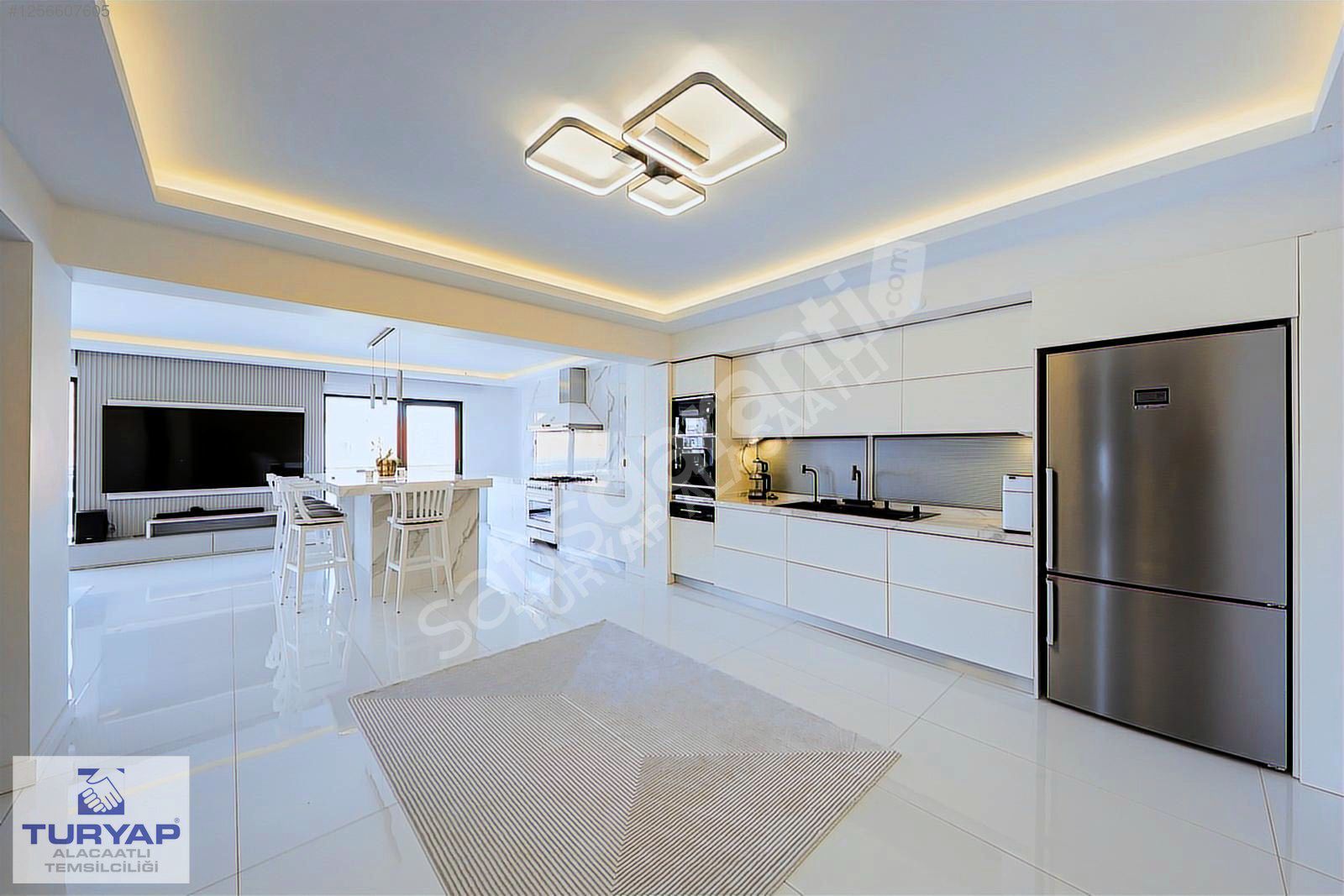 TURYAP'TAN ALACAATLI'DA ASANSÖRLÜ FULL YAPILI 5+3 MÜSTAKİL VİLLA