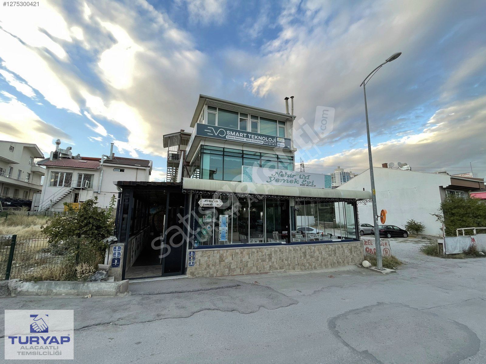 TURYAP'TAN YAŞAMKENT GİRİŞİNDE ARA KAT KİRALIK GENİŞ OFİS