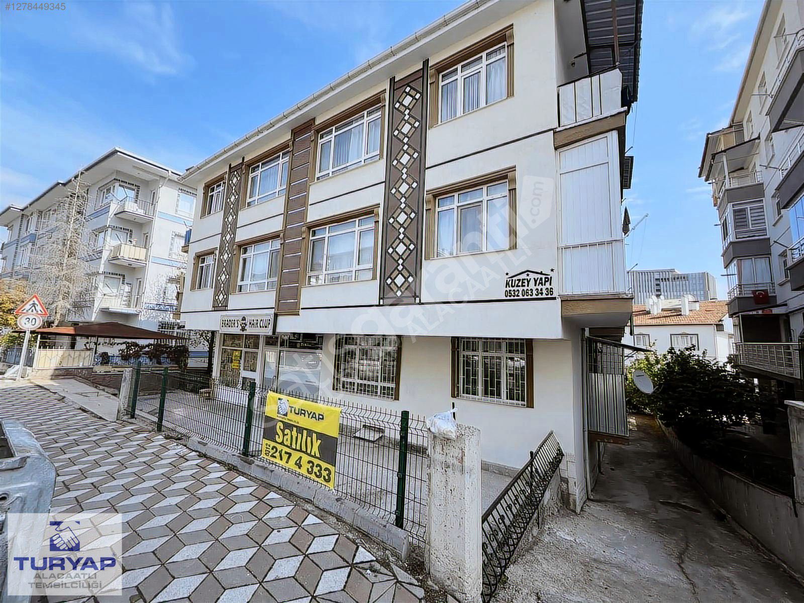 TURYAP'tan 30 AĞUSTOSta MERKEZİ KONUMDA 3+1 ARA KATSATILIK DAİRE