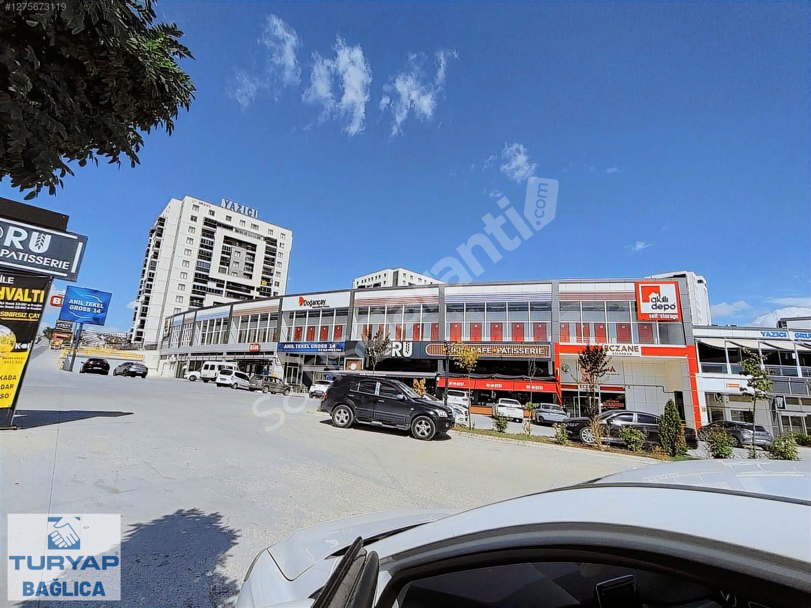 OPEN SKY'DA KİRALIK GENİŞ 1+1 KÖŞE ( ÇİFT CEPHE ) DAİRE