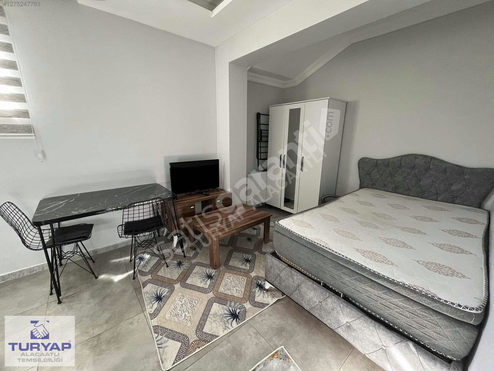 TURYAP'TAN YAŞAMKENT'TE EŞYALI HERŞEY DAHİL 1+0 DAİRE