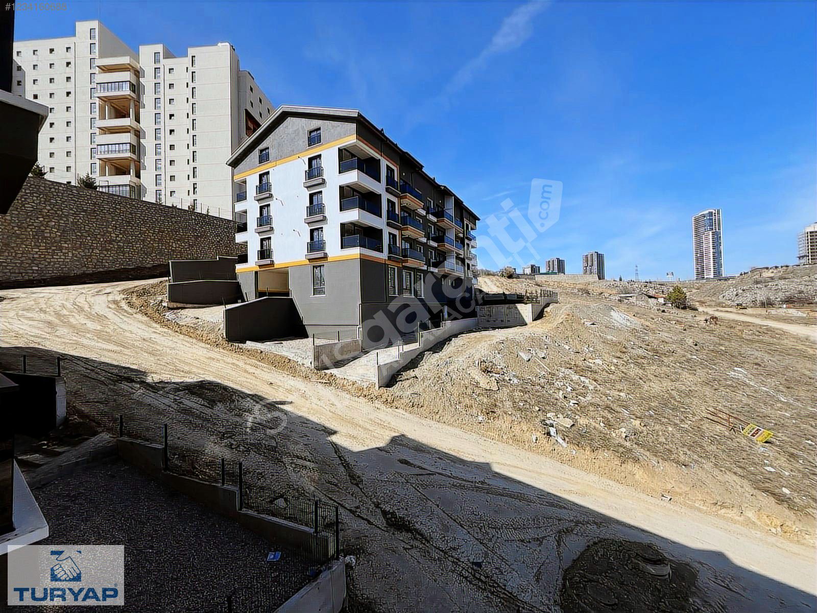 TURYAP'tan UFUK ÜNİVERSİTESİ'NDE ARA KAT SIFIR 1+1 KÖŞE DAİRE