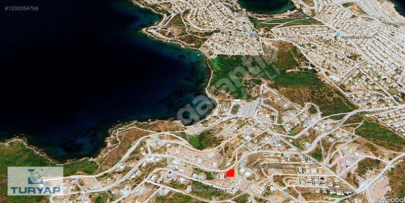 TURYAP tan MİLAS BOĞAZİÇİnde DENİZ MANZARALI TEK TAPU 500m2 KÖŞE