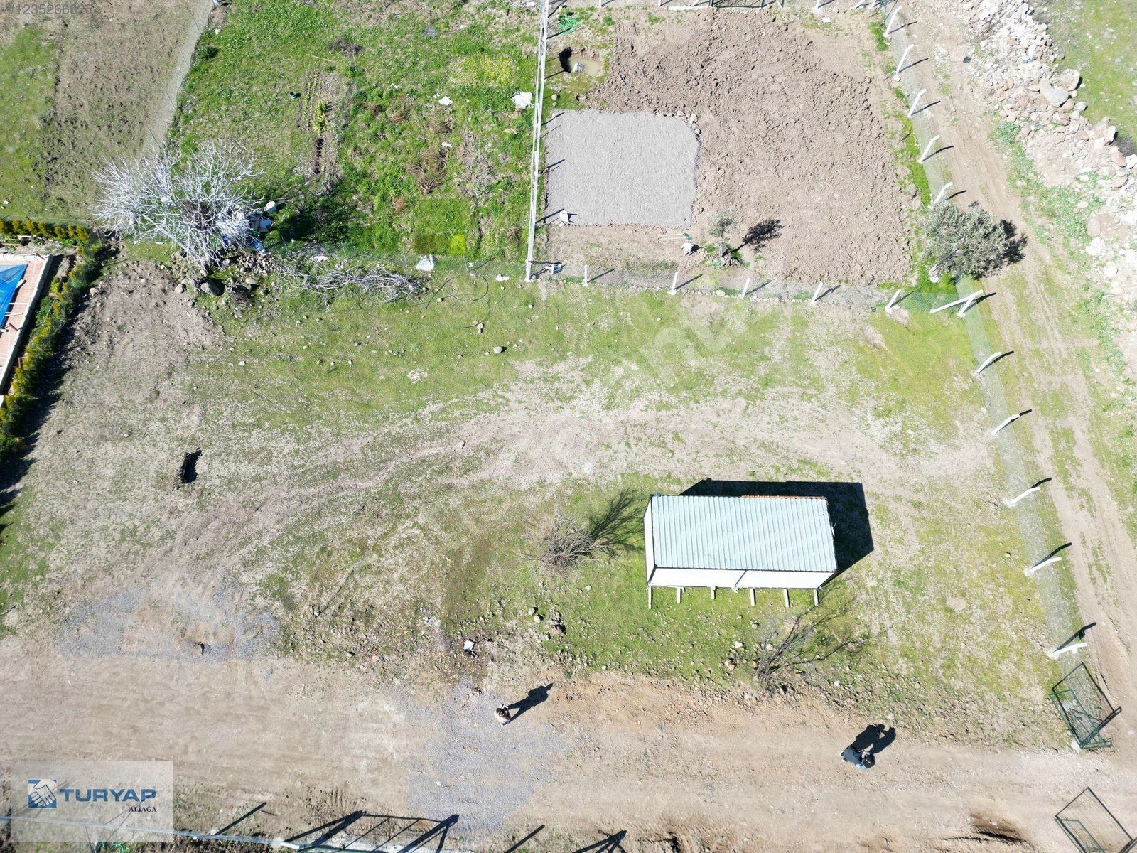 ELEKTRİK VE SUYU OLAN TEK PARSEL HOBİ BAHÇESİ