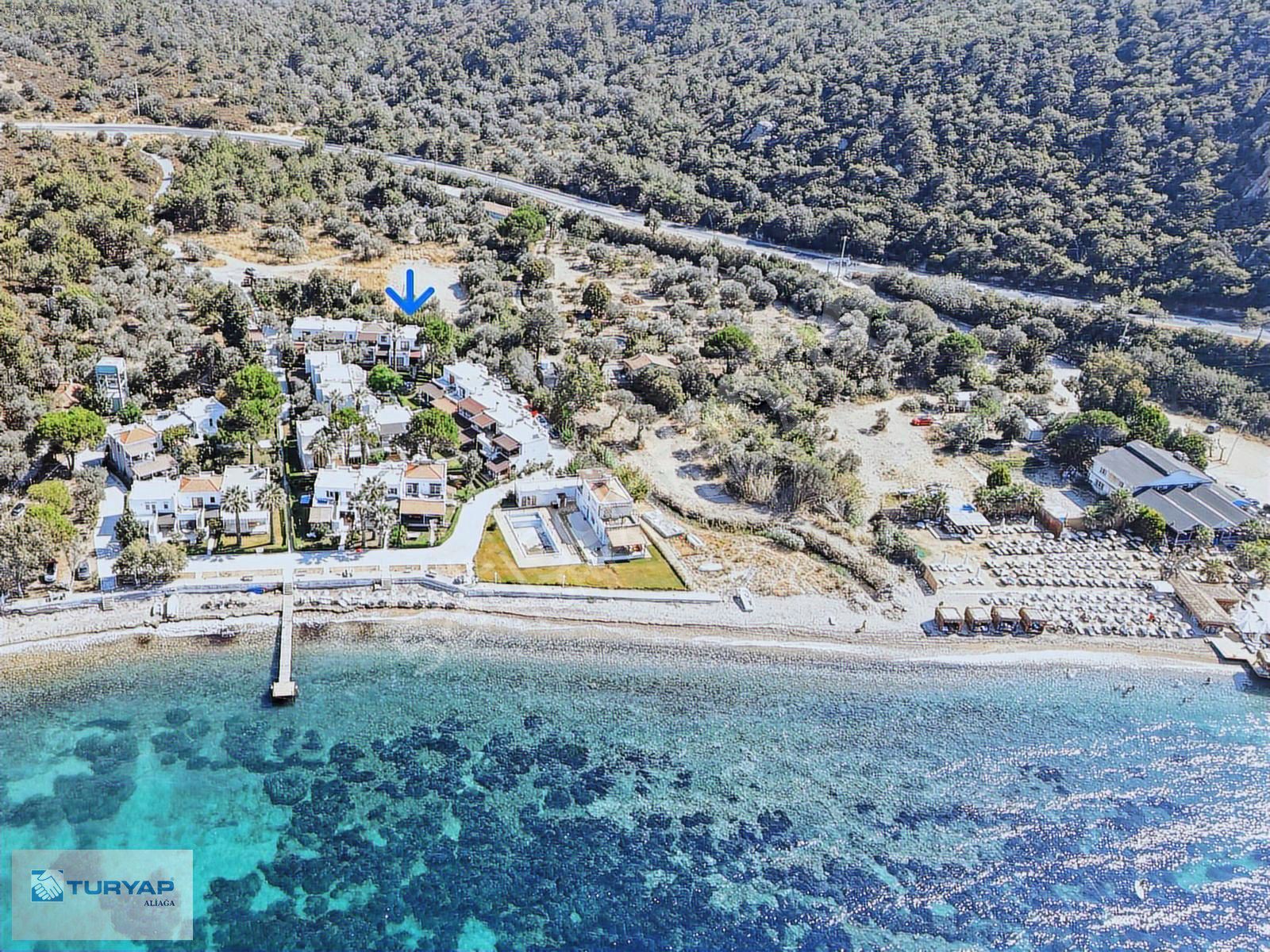 TURYAP'TAN SATILIK VİLLA MAMBO BEACH YANI