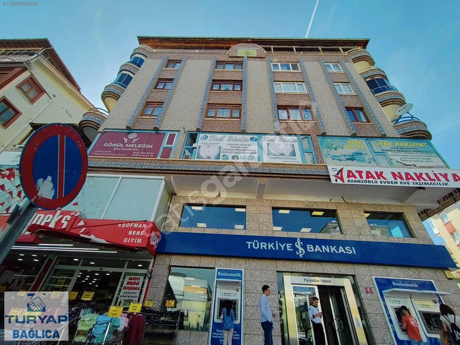 Pursaklar Merkez Anacadde de 1.Katta İş yeri