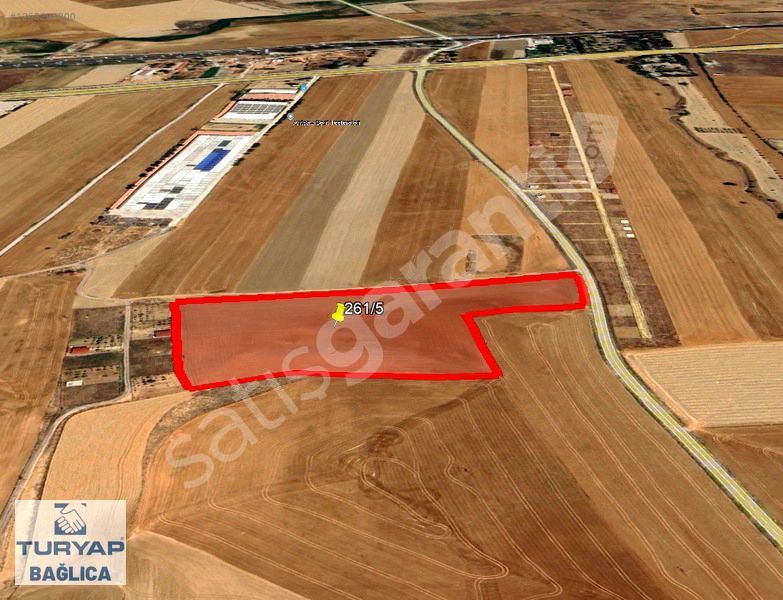 POLATLI KUŞCU KÖYÜNDE ASFALT YOL CEPHE HARİKA TAM PARSEL
