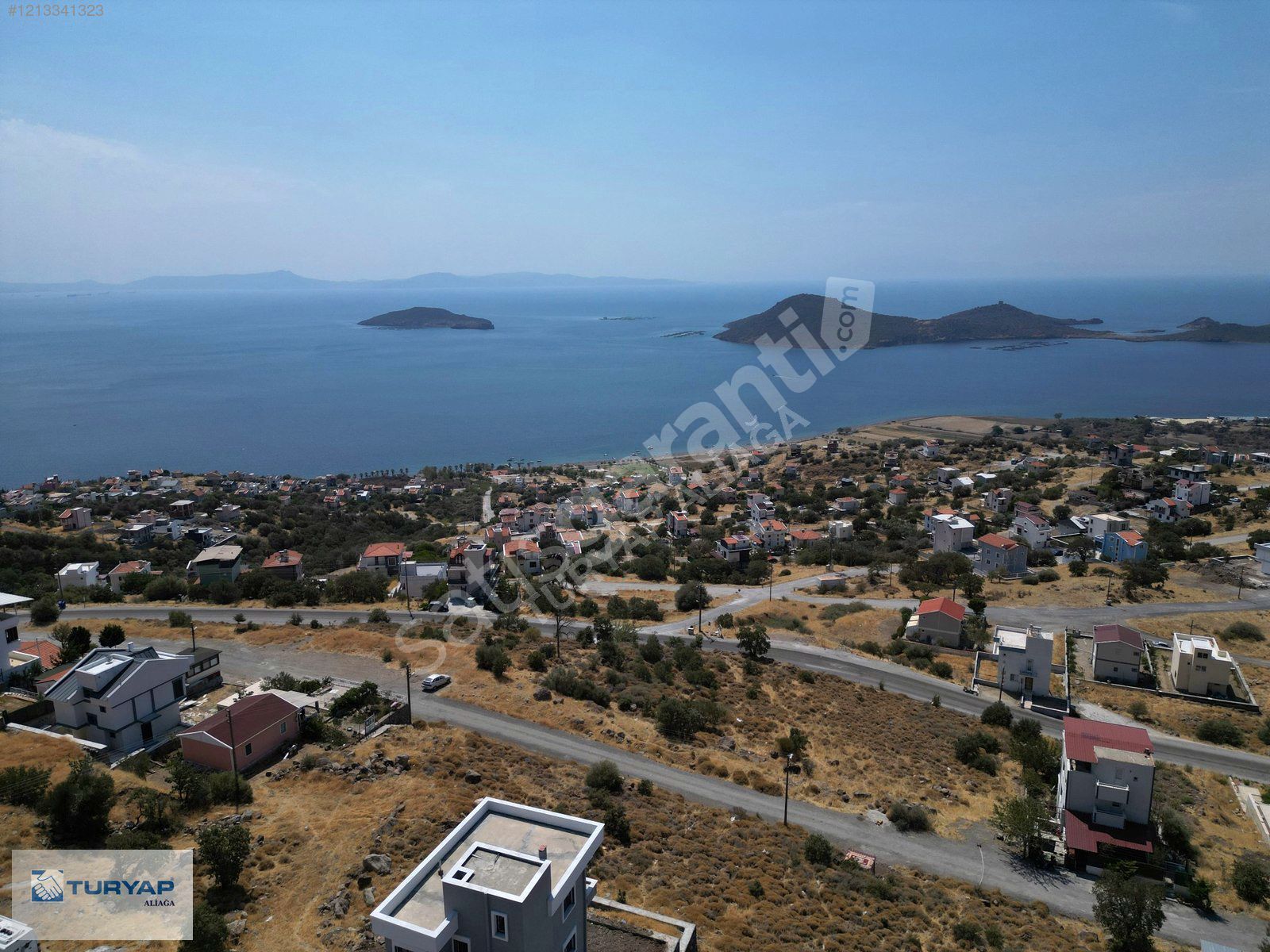 DİKİLİ ÇANDARLI BİMEYKODA 318m2 ÖNÜ KAPANMAZ VİLLA İMARLI ARSA