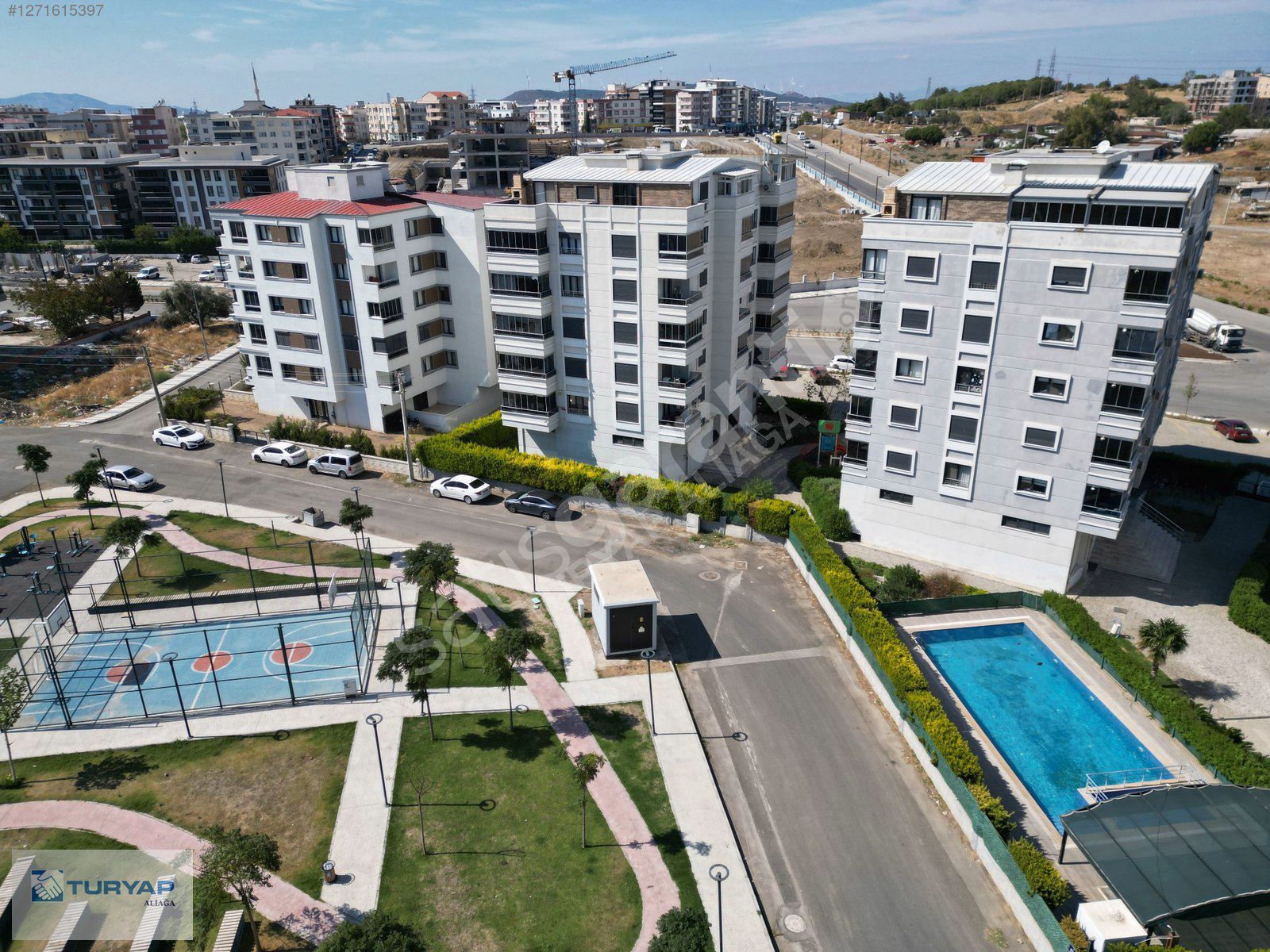 TURYAPTAN YENİ ADLİYE YANI HAVUZLU 3+1 SİTE