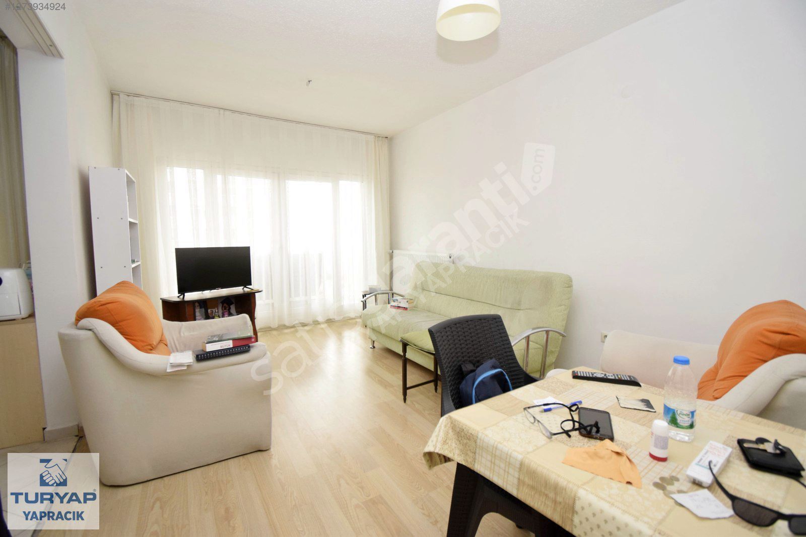 TURYAP YAPRACIK- 4.Bölgede SORUNSUZ KİRACILI 3.KAT Konumunda 2+1