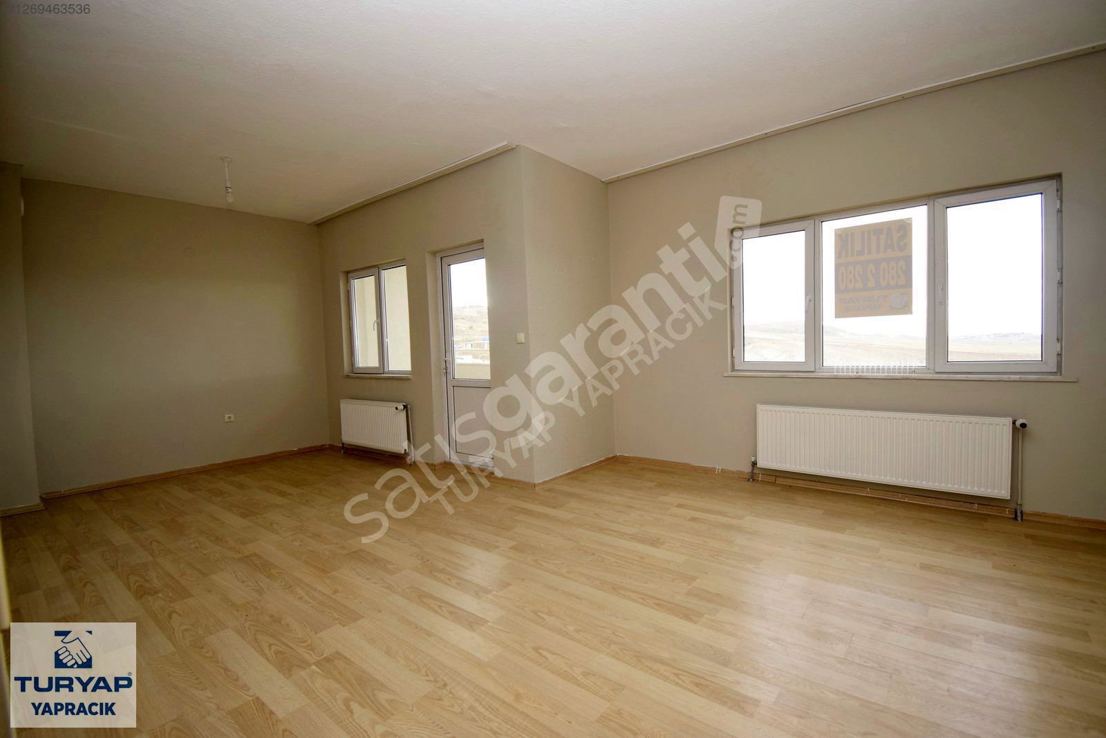 TURYAP YAPRACIK 'tan 6.Bölgede Y Tip Manzaralı Satılık 3+1 DAİRE