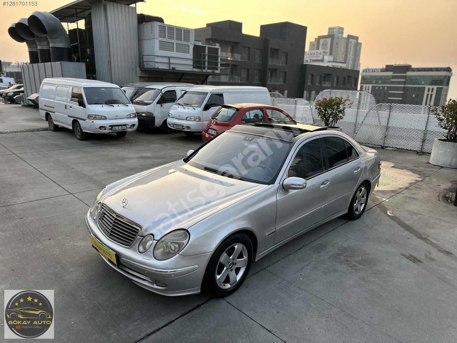 GÖKAY AUTO DAN MERCEDES E270 CDİ AVANGARDE CAM TAVAN FULL+FULL