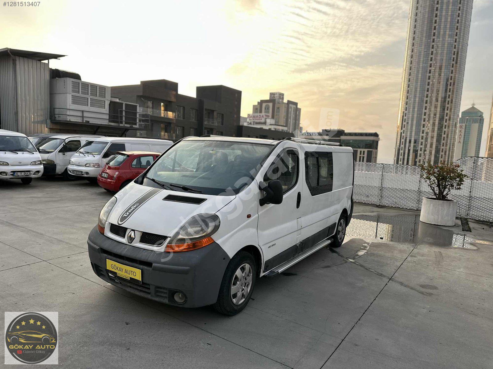 GÖKAY AUTO DAN RENAULT TRAFİC 5+1 SIFIR MUAYNELİ ÇİÇEK PAKET