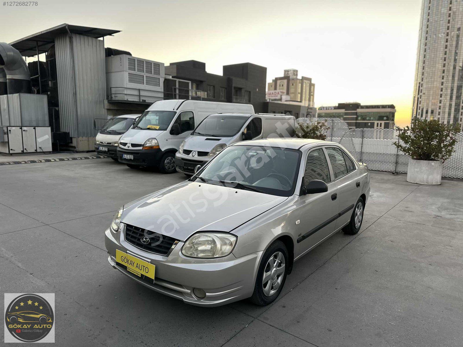 GÖKAY AUTO DAN HYUNDAİ ACCENT ADMİRE DÜŞÜK KM MASRAFSIZ ARAÇ