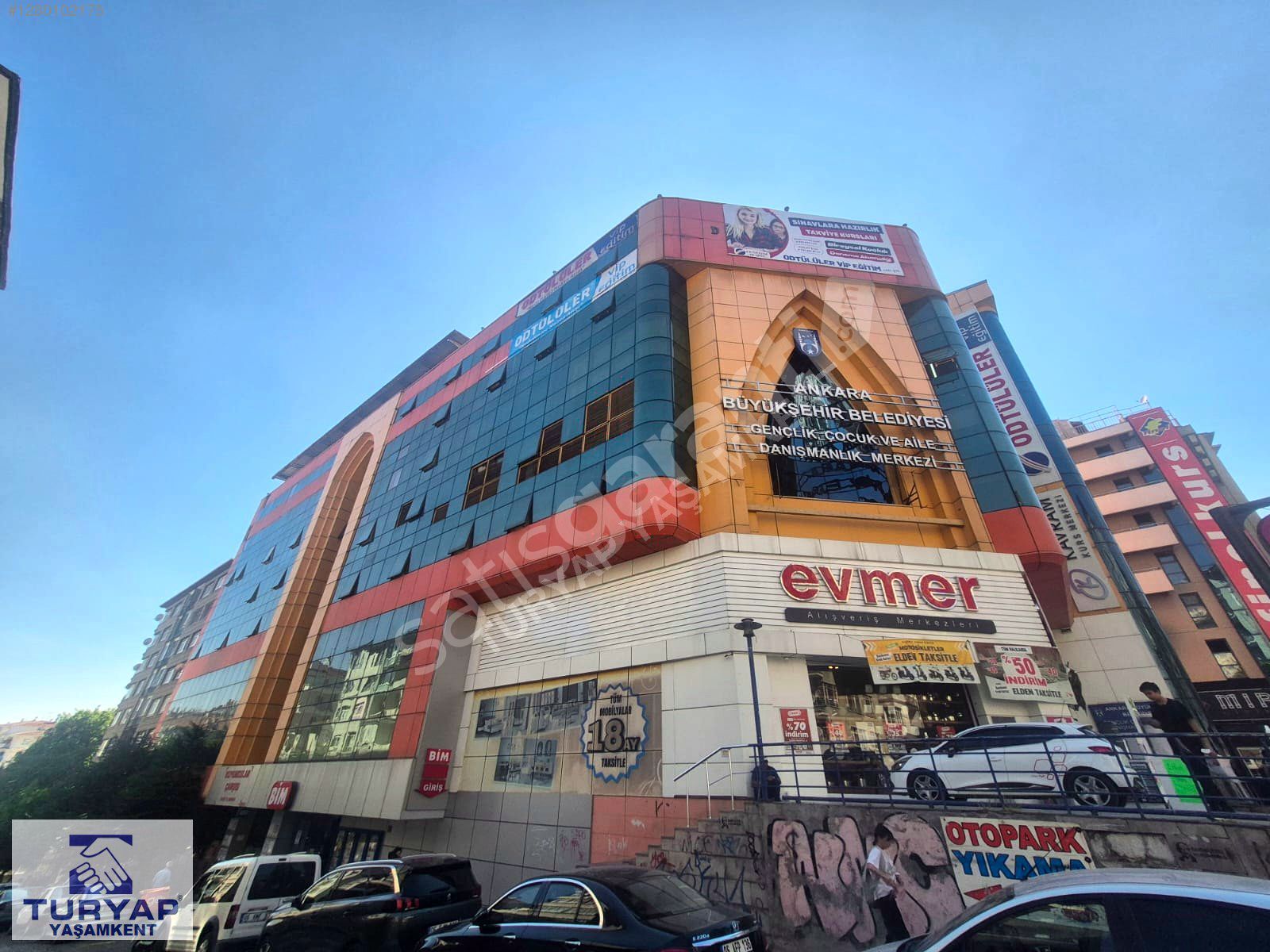 TURYAP'TAN DEMET İŞ MERKEZİNDE K.OTOPARKLI BOŞ 1+1 OFİS&BÜRO