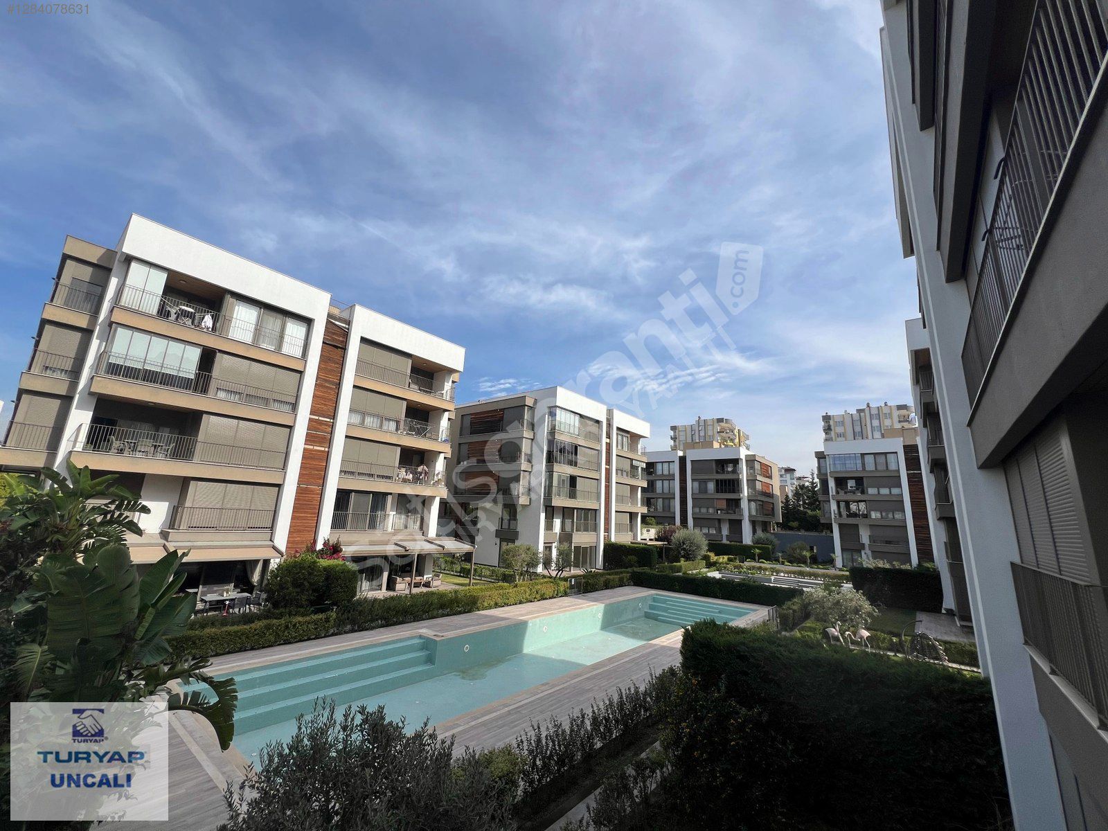 UNCALI KONAKLAR HAVZ/FITNESS/SAUNA/KPL OTOPARK ULTRA LÜKS DAİRE