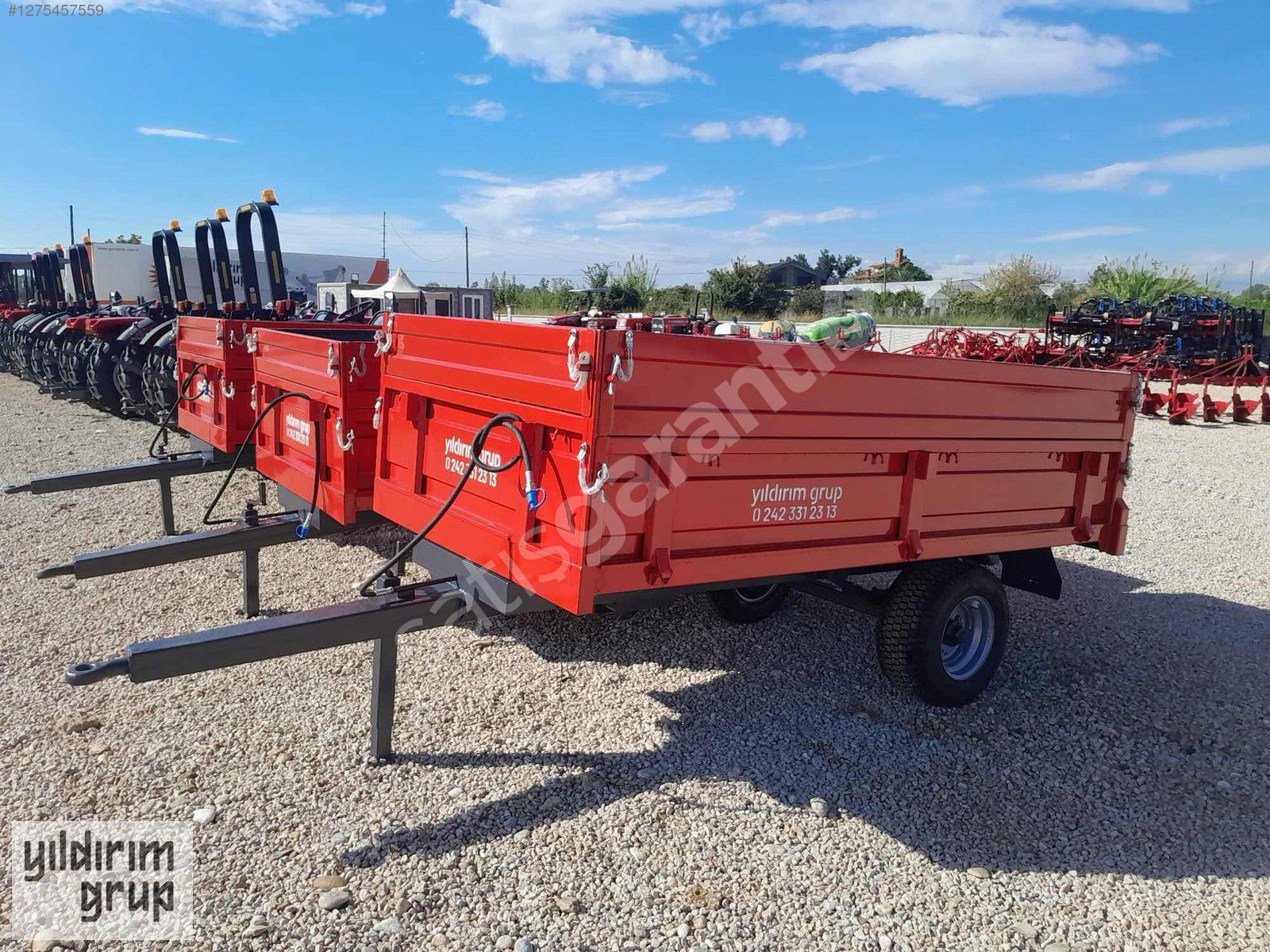 YILDIRIM GRUP 2 TON RÖMORK 2025 SIFIR