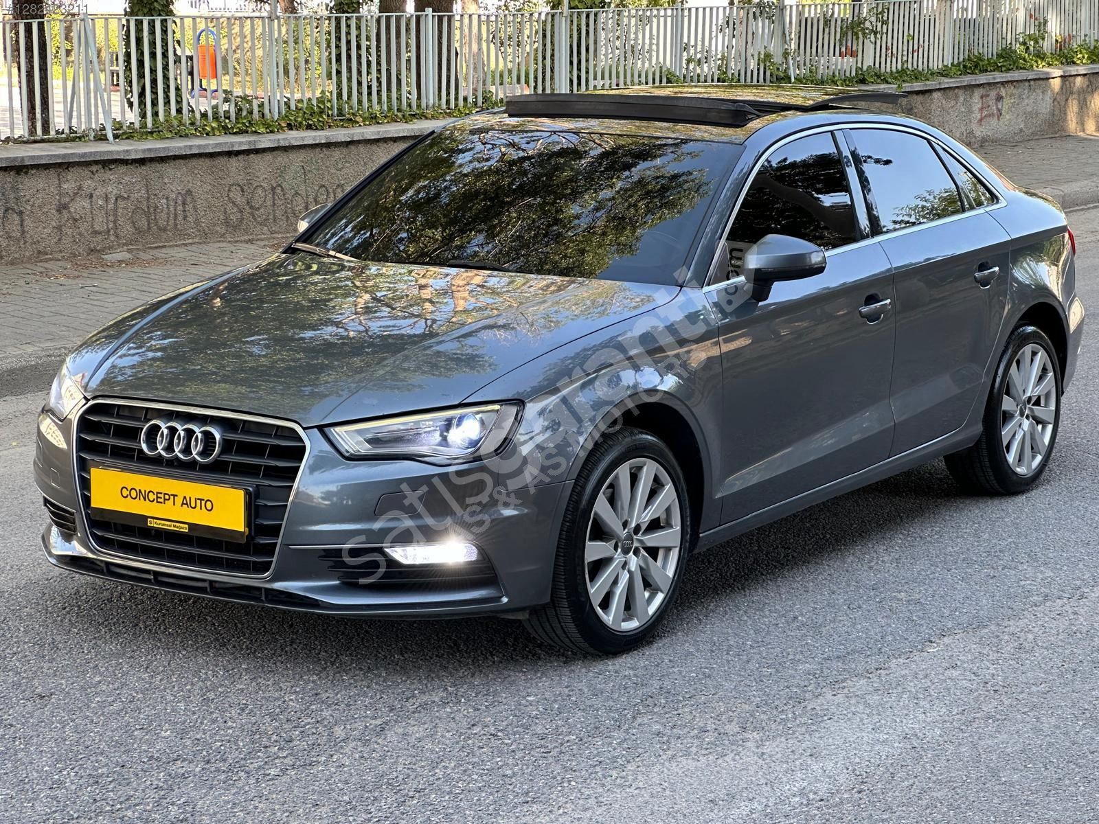 Tertemiz Masrafsız Audi A3 Sedan Cam Tavan ve Otomatik Vites
