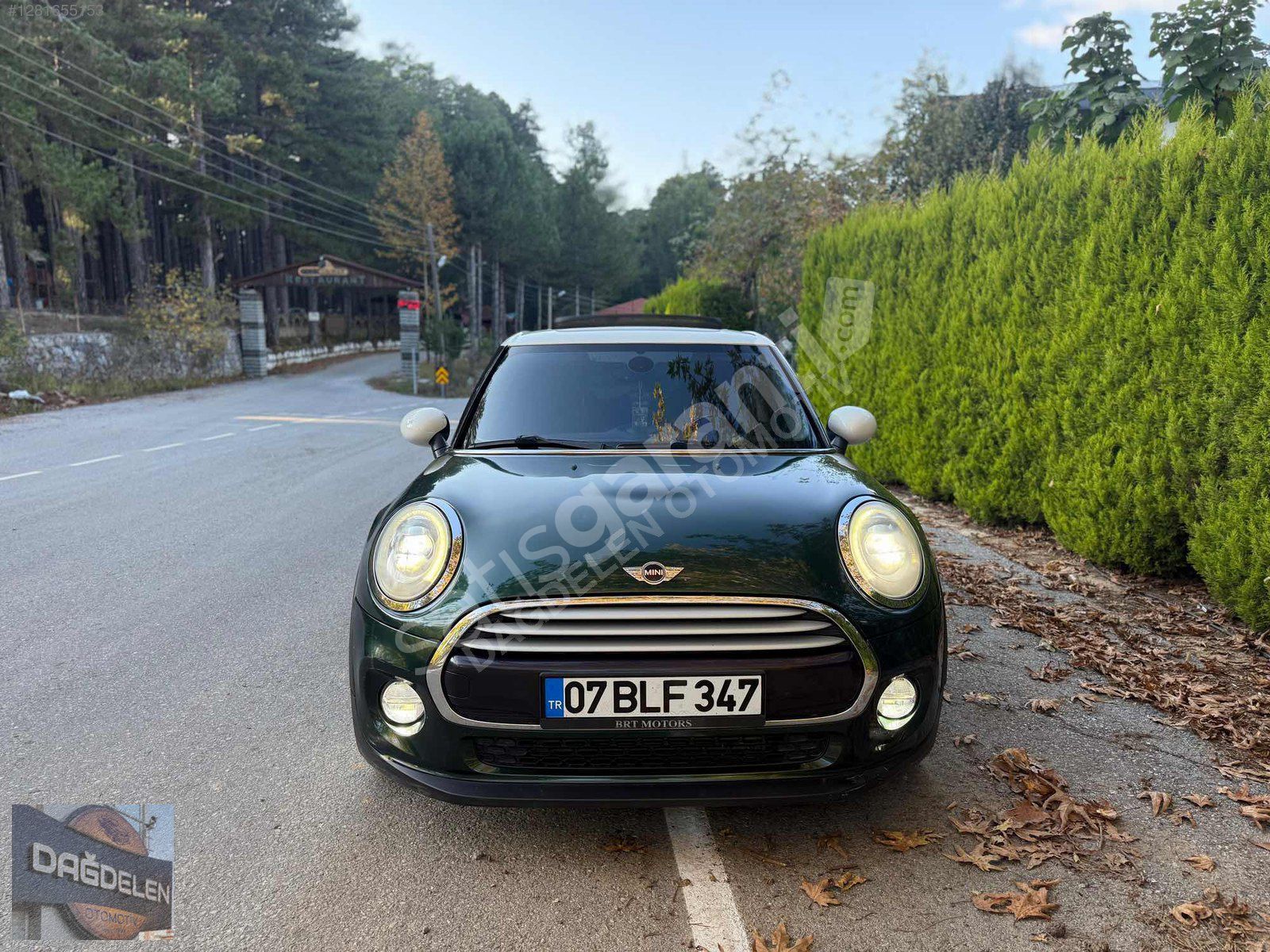 2014 MİNİ 1.5 D CİFT RENK ZÜMRÜT YESİL CAM TVN 155 BİN KM DE FUL