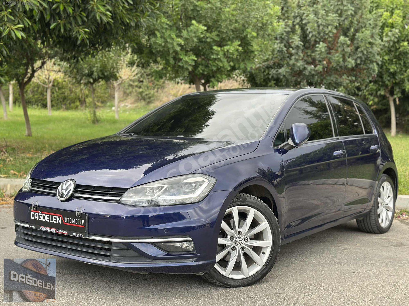2018MD GOLF 1.6TDI HİGHLİNE LASMAN RENK HAYLET GENİŞ EKRAN