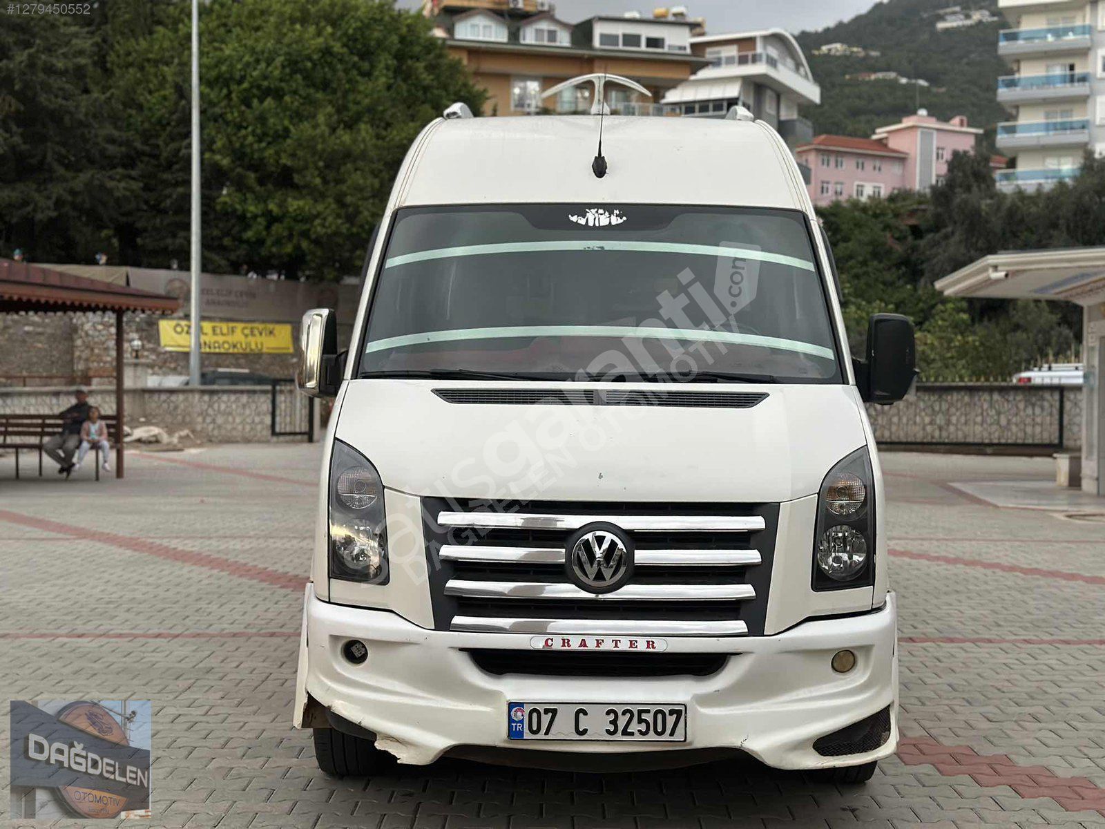 2008 model crafter 16+1 klimalı 163 HP uzun şase