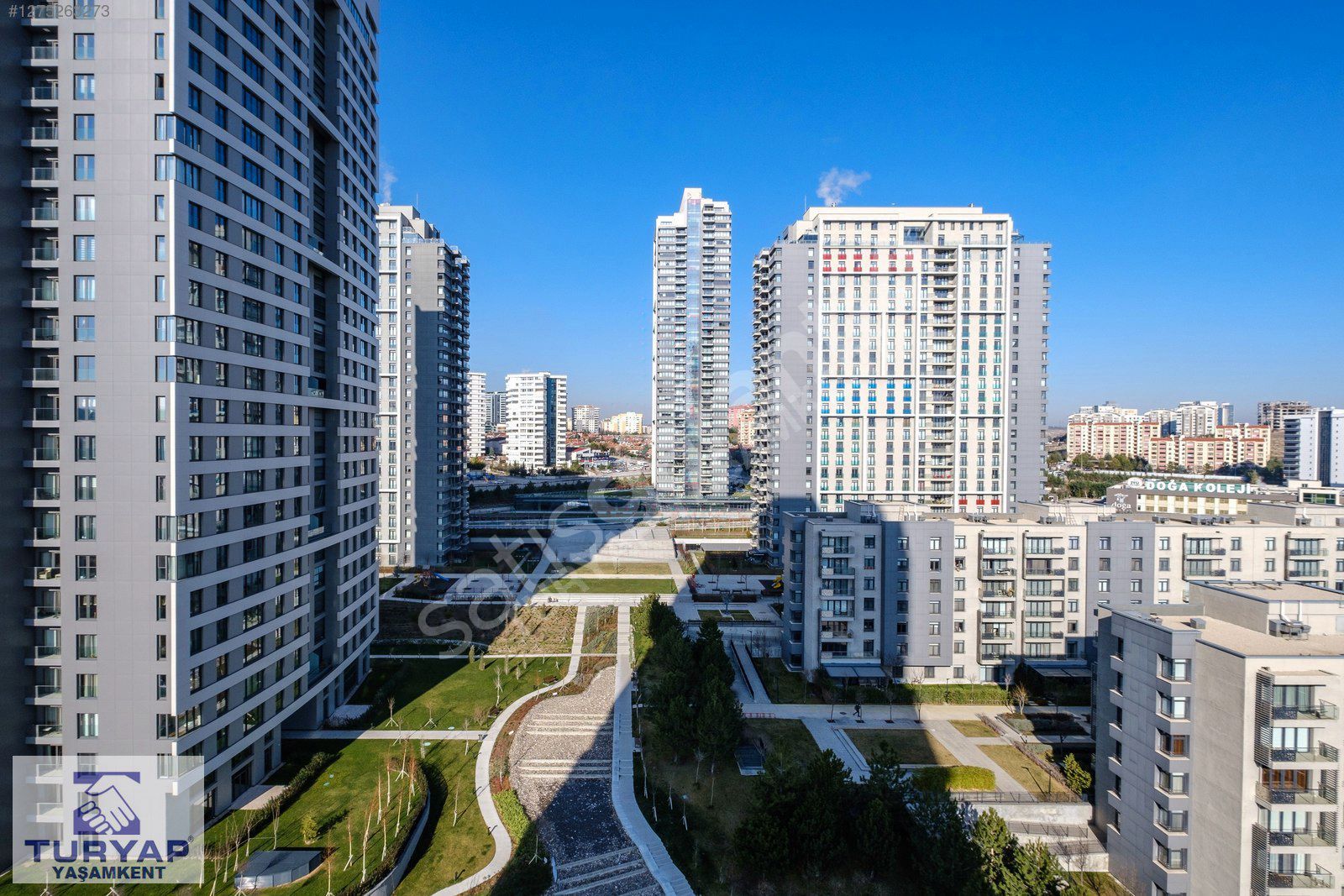 TURYAP 'TAN PARK MOZAİK EVLERİ SU ETAP J BLOK 4+1+KIŞ BAHÇESİ