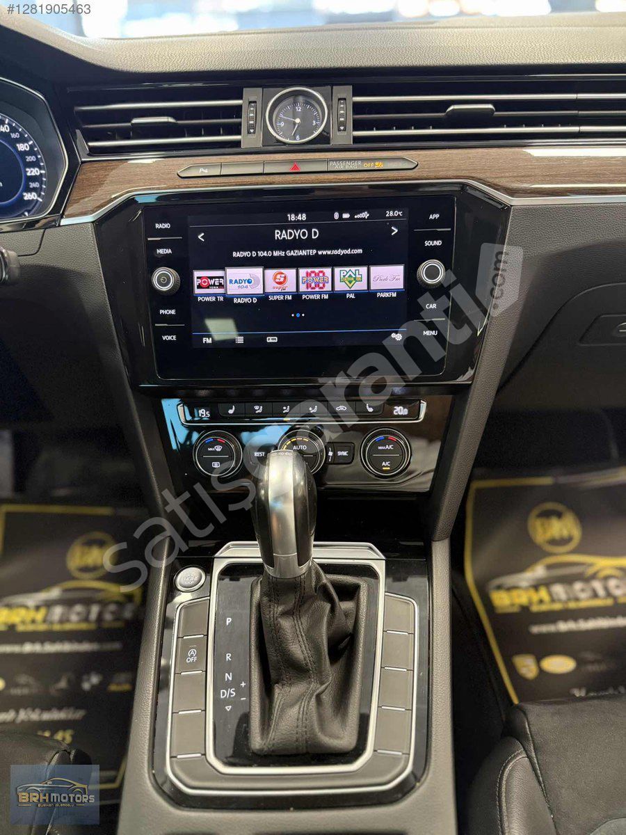 2018 WW PASSAT 1.6TDİ HIGLINE CAM TAVAN LED HAYALET DSG 149BİNDE