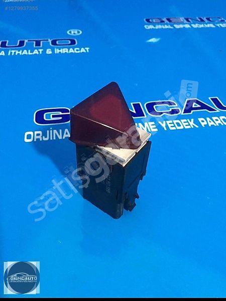 VW CADDY DÖRTLÜ FLAŞÖR DÜĞMESİ SÖKME ORJİNAL OEM 1T0953509 B