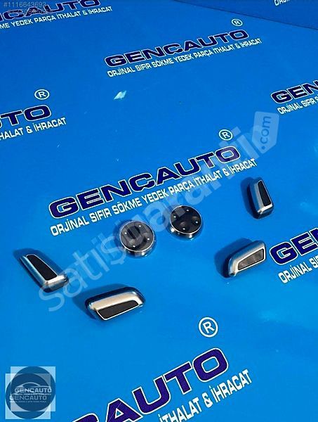 AUDİ A4 A5 Q5 Q7 KOLTUK AYAR DÜĞME SETİ SIFIR İTHAL