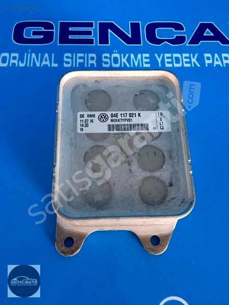AUDİ A4 A5 A6 MOTOR YAĞ SOĞUTUCU SIFIR ORJ 04E117021K