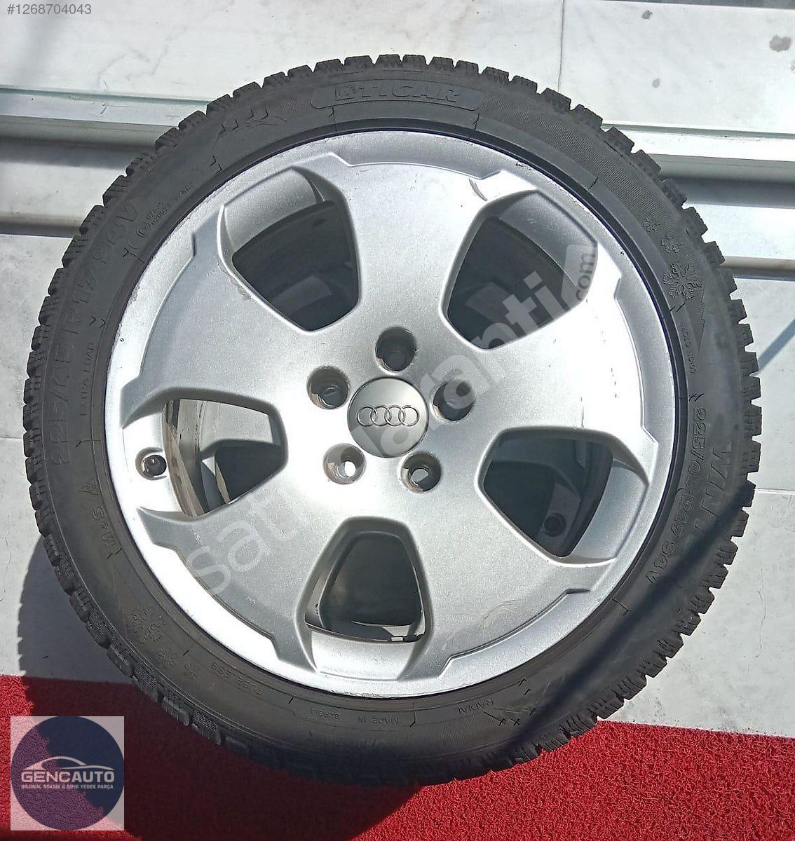 AUDİ A3 JANT TAKIMI ORJİNAL 225/45R17 İNC