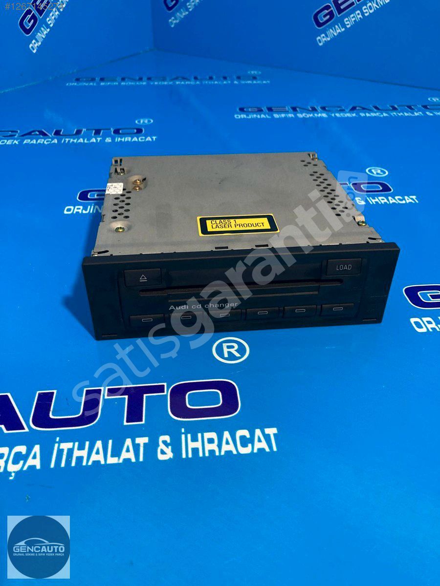 AUDİ A3 MANUEL CD CHANGER SÖKME ORJİNAL 8E0035111