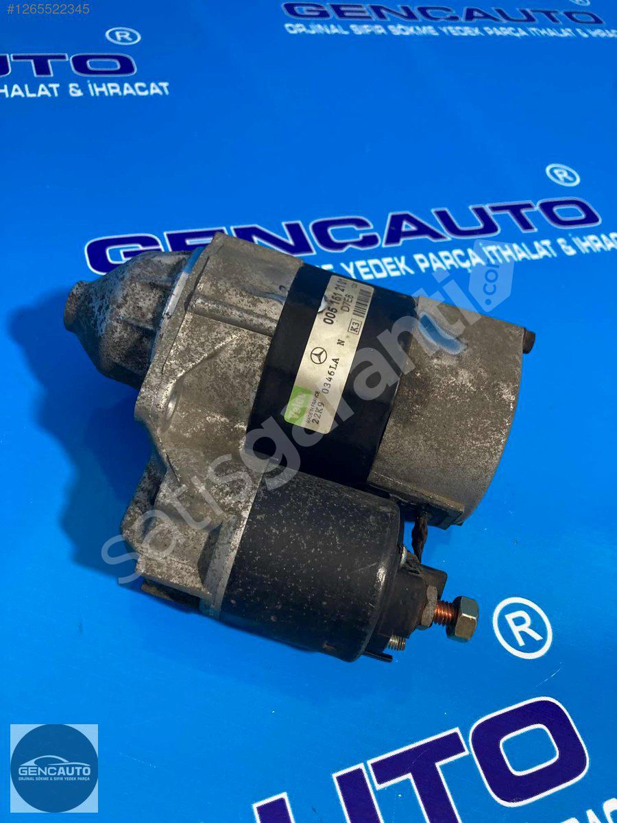 MERCEDES W168 A KASA MARŞ DİNAMOSU SÖKME ORJ OEM A0051512101