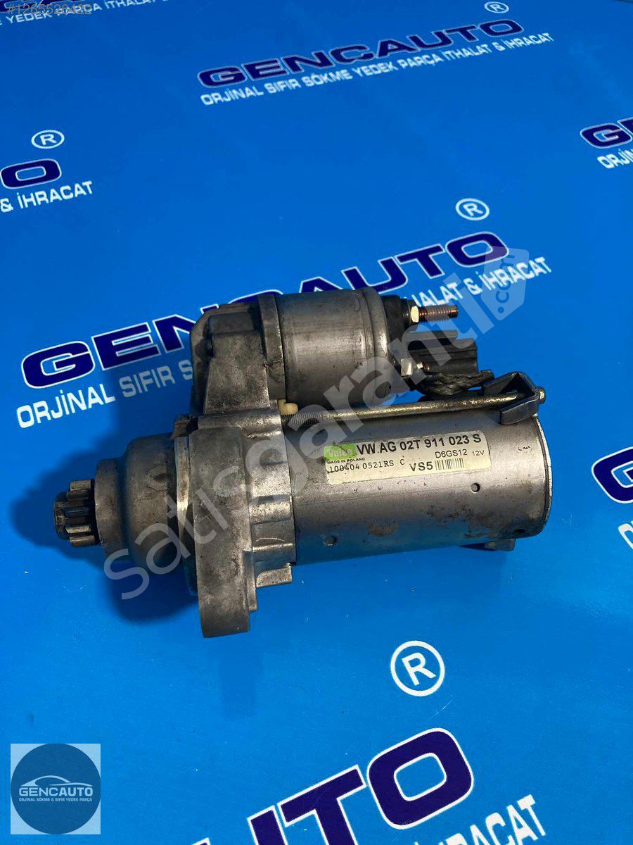 AUDİ A3 1.6 FSI MARŞ DİNAMOSU SÖKME ORJ OEM 02T911023 S