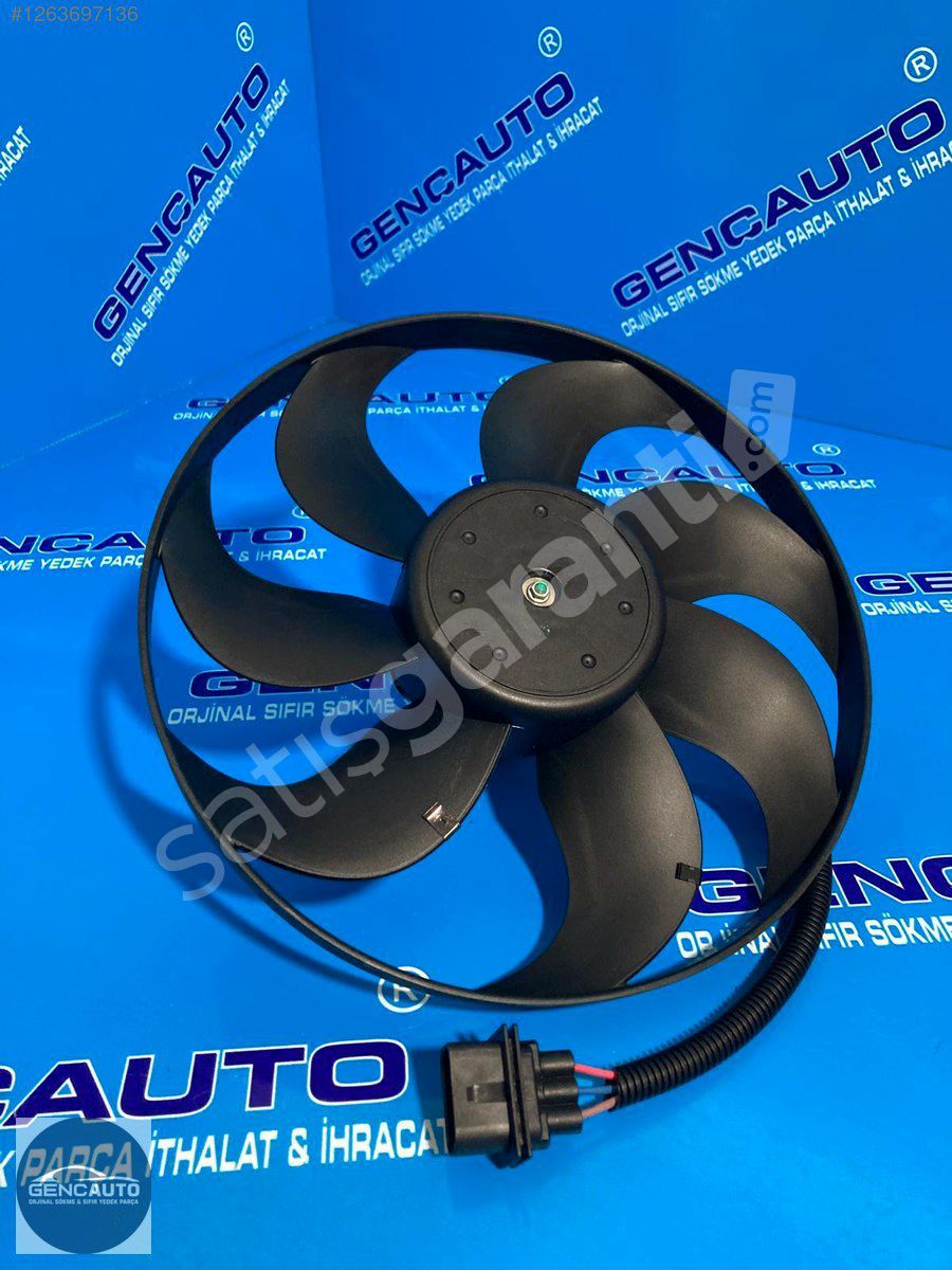 VW BORA RADYATÖR FAN MOTORU SIFIR İTHAL 1J0959455 F